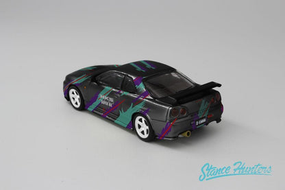 1/64 Stance Hunters Nissan Skyline GTR BNR34 Z-Tune HKS Black