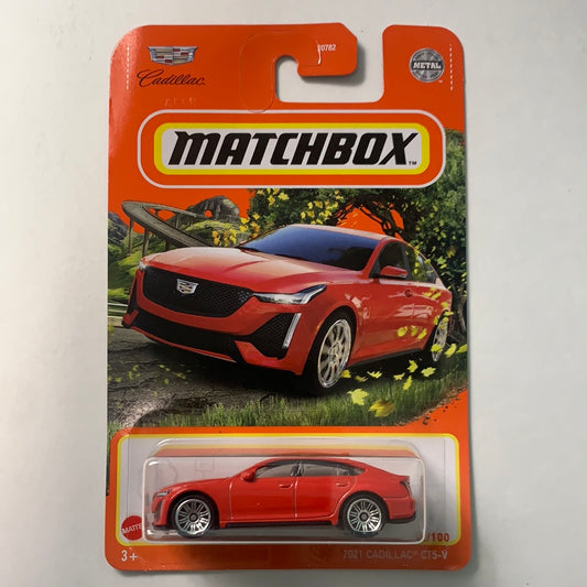 Matchbox 2021 Cadillac CT5-V Red