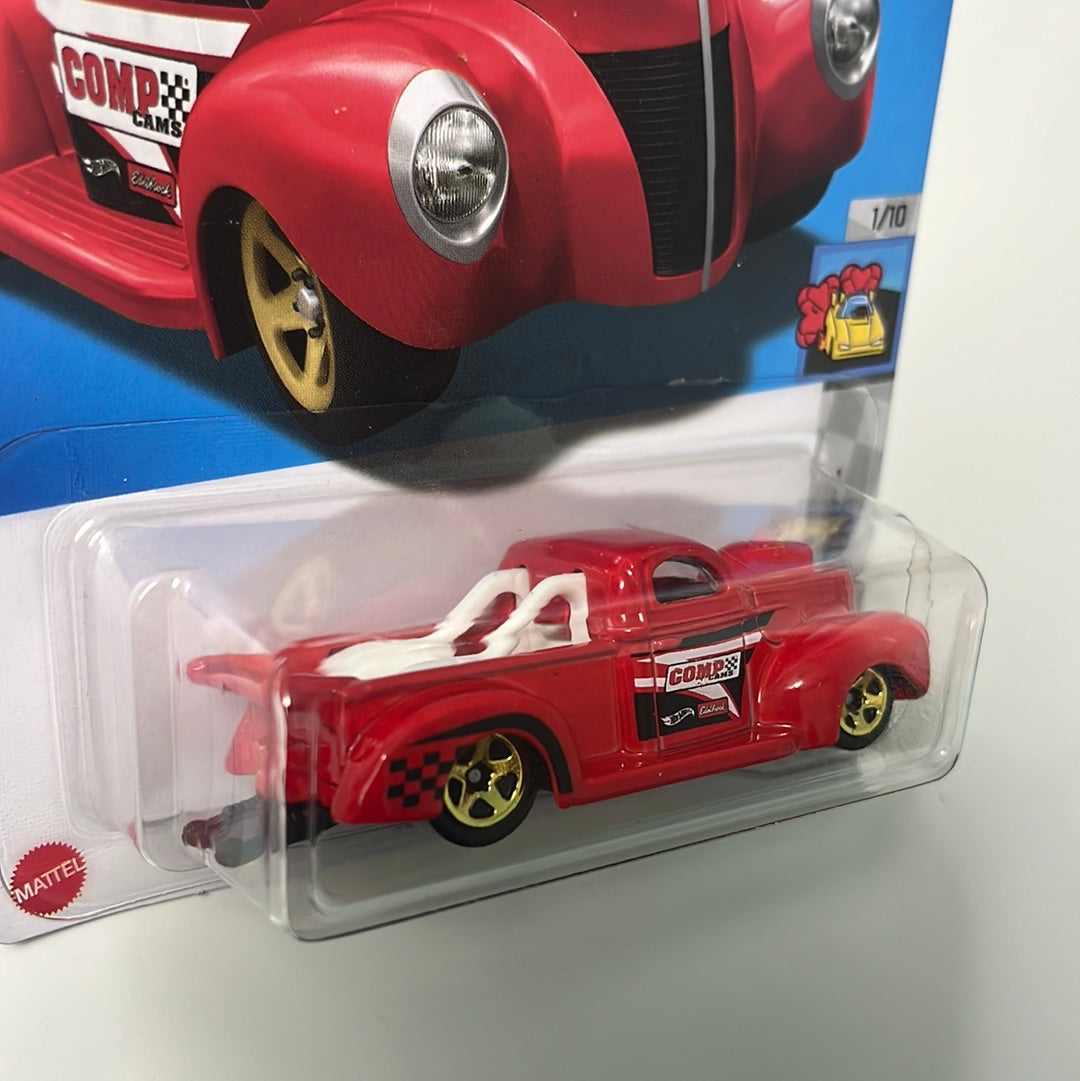 Hot Wheels 1/64 ‘40 Ford Pickup Red