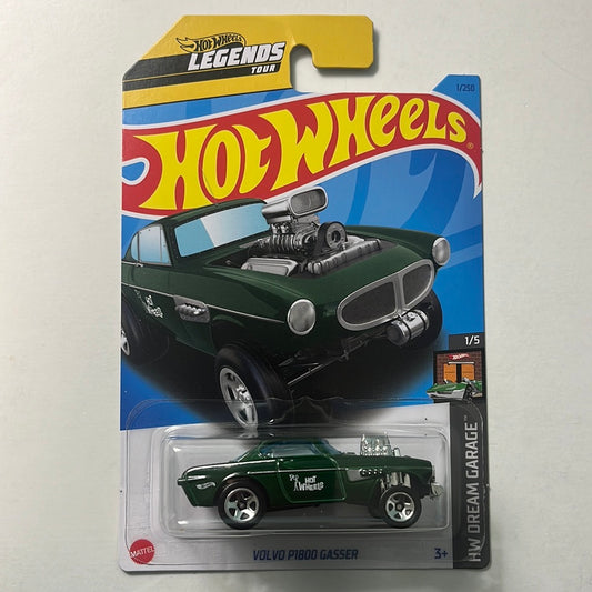 *Japan Card* Hot Wheels Volvo P1800 Gasser Green - Legends Tour