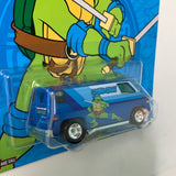 Hot Wheels 1/64 Pop Culture Teenage Mutant Ninja Turtle ‘70s Van Blue