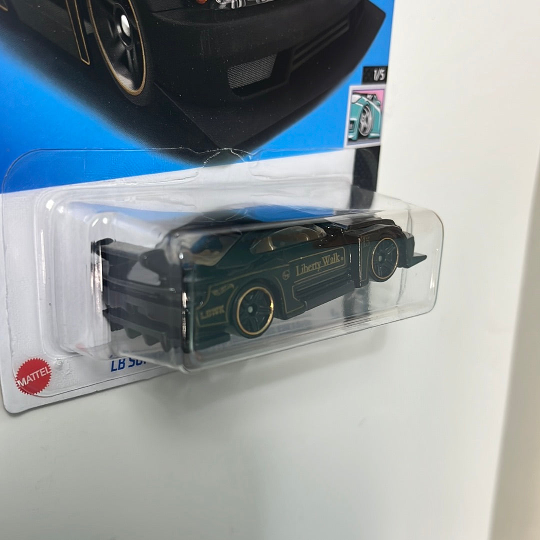 Hot Wheels 1/64 LB Super Silhouette Nissan Silvia S15 Black / Gold
