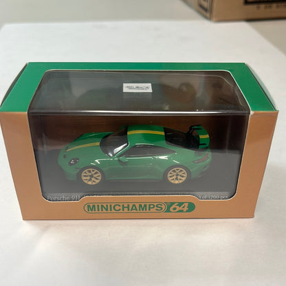Minichamps 1/64 Porsche 911 (992) GT3 Python Green