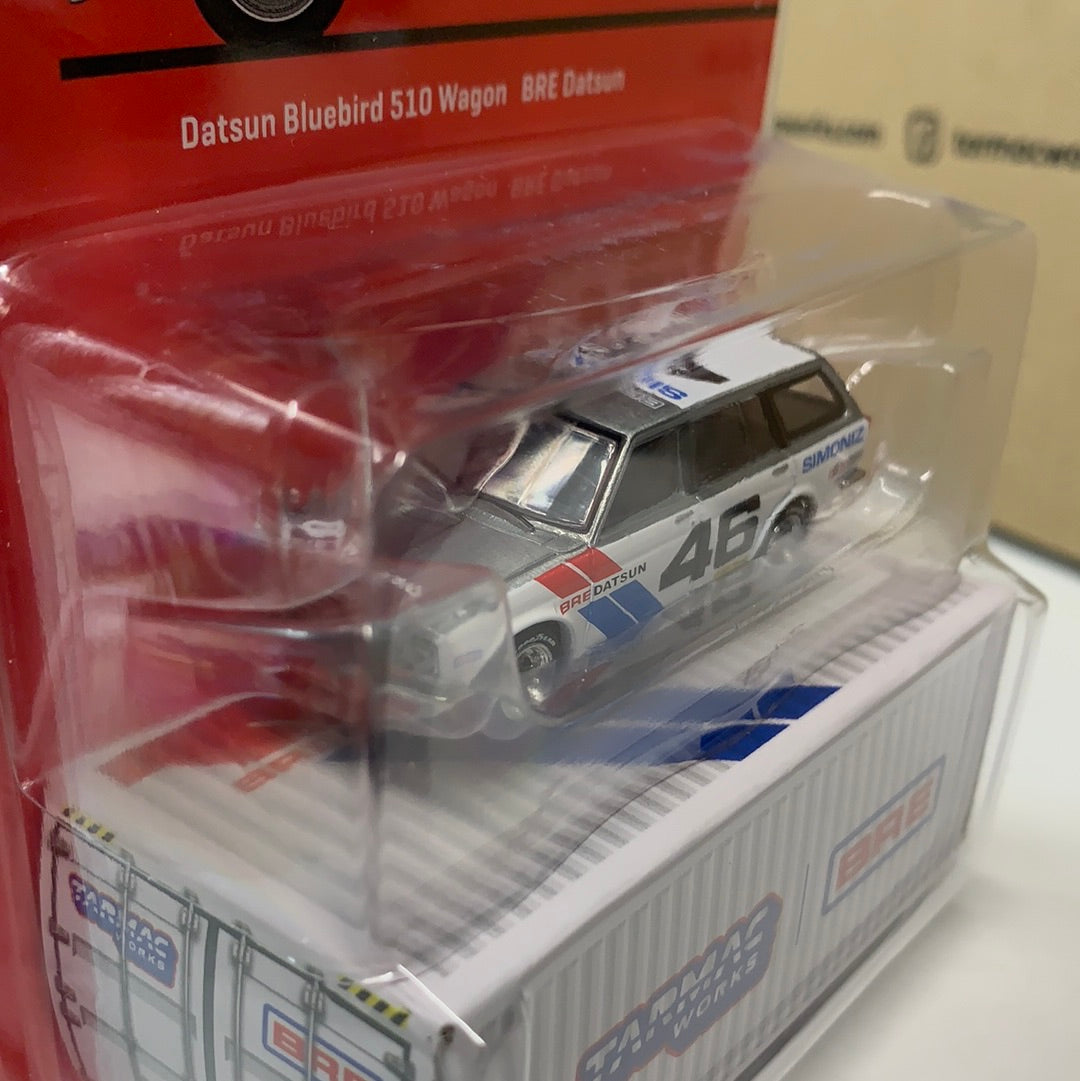 *CHASE* Tarmac Works Global64 1/64 Datsun Bluebird 510 Wagon BRE