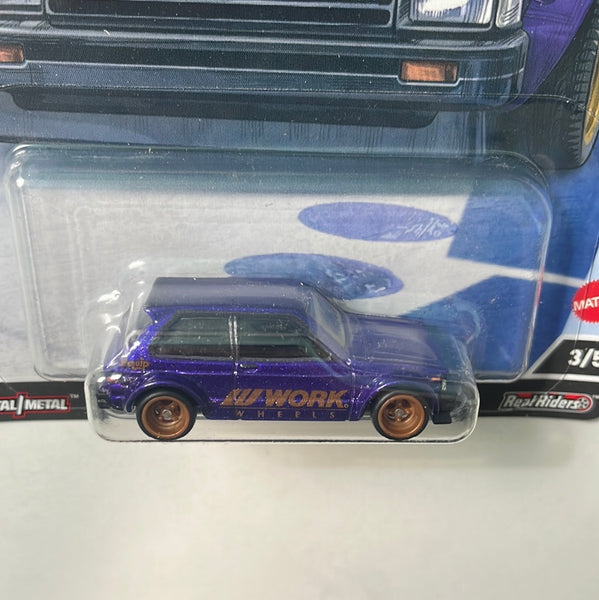 Hot Wheels Car Culture Ronin Run '81 Toyota Starlet KP61 Purple