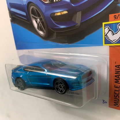 Hot Wheels 1/64 Ford Shelby GT350R Blue
