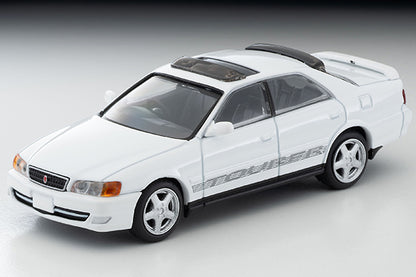 Tomica Limited Vintage Neo 1/64 1998 Toyota Chaser 2.5 Tourer S (White) LV-N224c