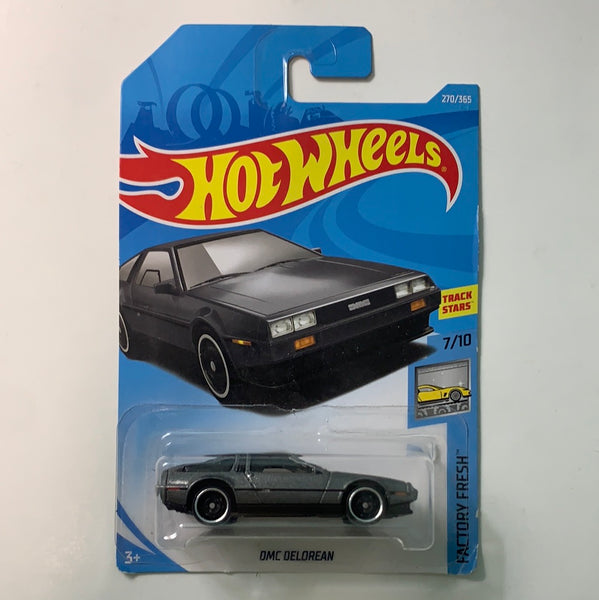 Hot Wheels 1/64 DMC Delorean Grey
