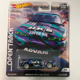 Hot Wheels Car Culture Nissan Skyline GT-R R32 HKS (Open Track)