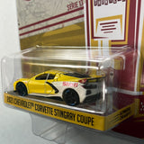 Greenlight 1/64 Running On Empty 2021 Chevrolet Corvette C8 Stingray Coupe Shell Yellow