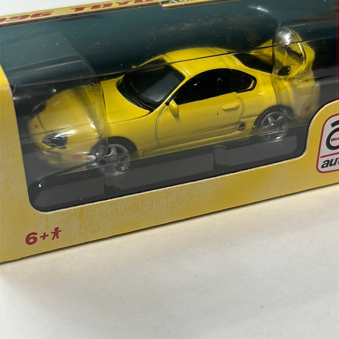 Auto World 1/64 1996 Toyota Supra Yellow Asia Special Edition