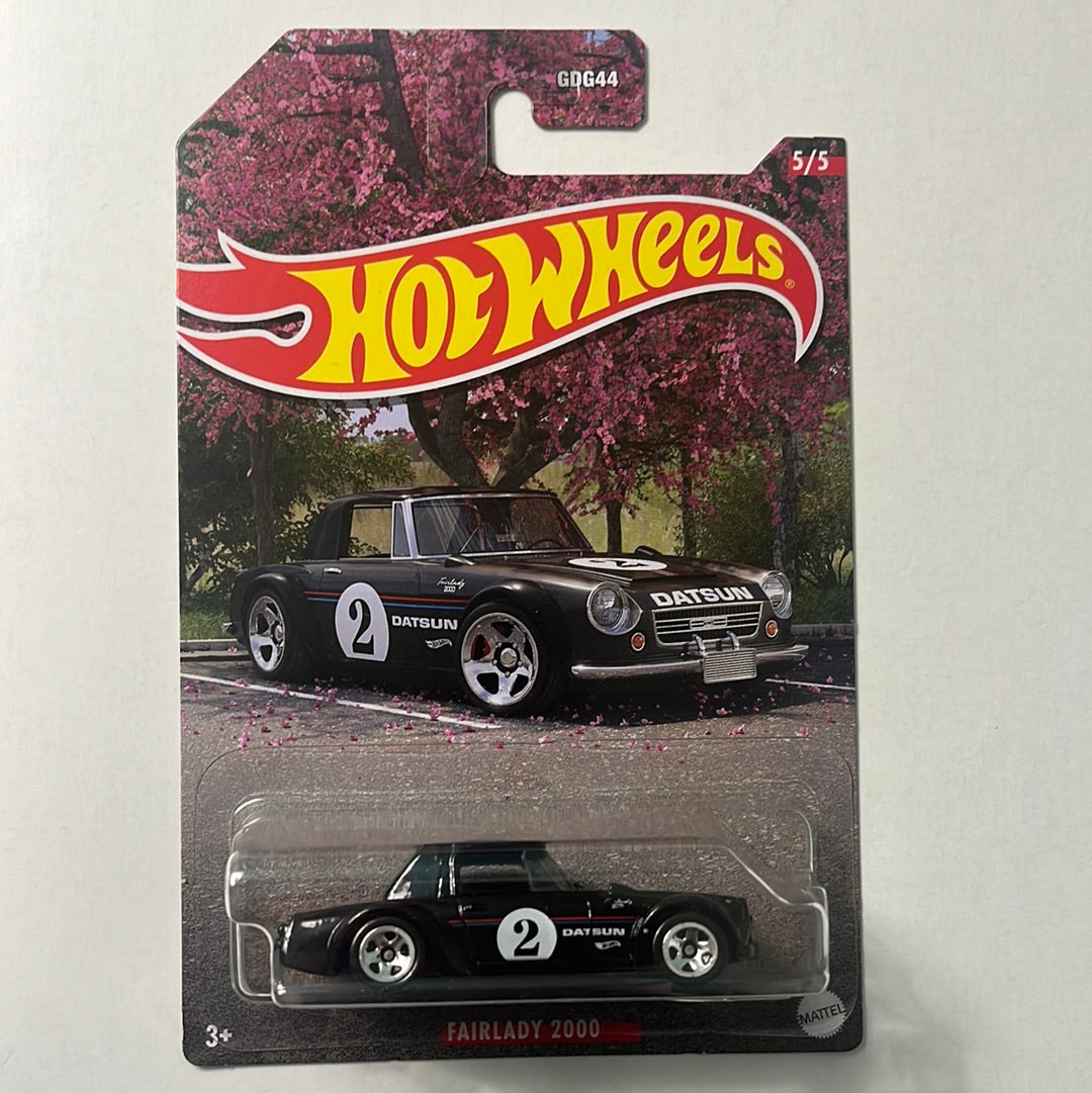 Hot Wheels Datsun Fairlady 2000 Black - Japanese Classics
