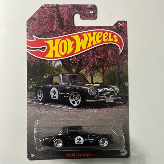 Hot Wheels Datsun Fairlady 2000 Black - Japanese Classics