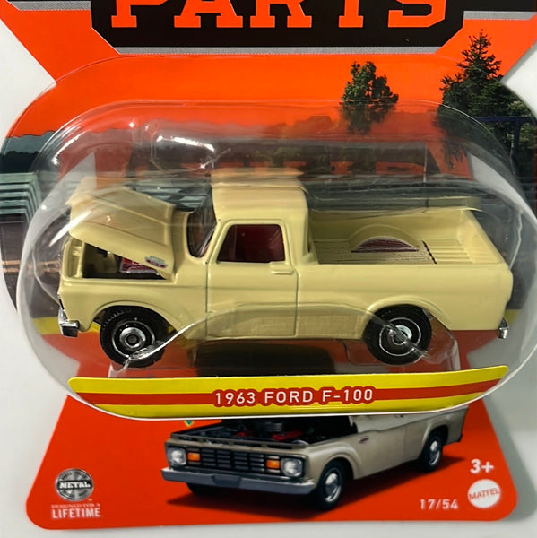 Matchbox Moving Parts 1963 Ford F-100 Beige – Flipn Diecast