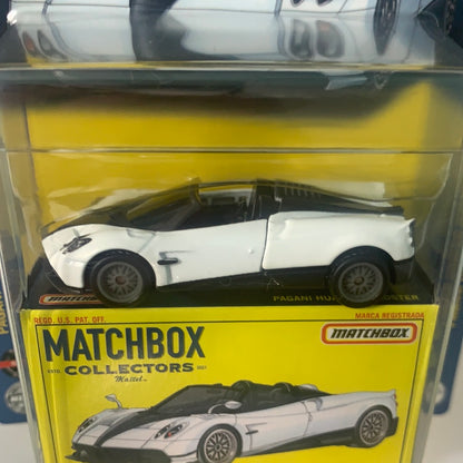 Matchbox Collectors 1/64 Pagani Huayra Roadster White - HFL77