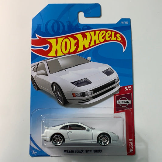 Hot Wheels 1/64 Nissan 300ZX Twin Turbo White