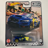 Hot Wheels 1/64 Boulevard 2019 Subaru WRX STI Blue