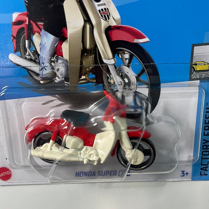 Hot Wheels Honda Super Cub Red/White