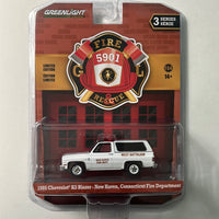 Greenlight 1/64 1985 Chevrolet K5 Blazer - New Haven, Connecticut Fire Department