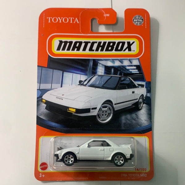 Matchbox 1984 Toyota MR2 AW11 (Opened Headlights) - Damaged Card