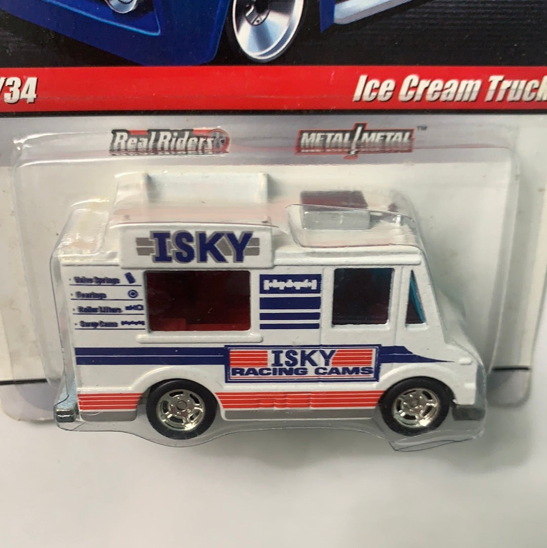 Hot Wheels 1/64 Slick Rides Ice Cream Truck - Damaged Card