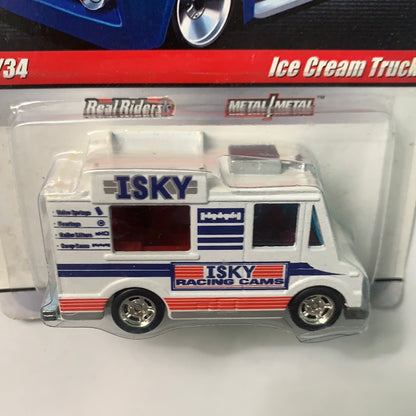 Hot Wheels 1/64 Slick Rides Ice Cream Truck - Damaged Card