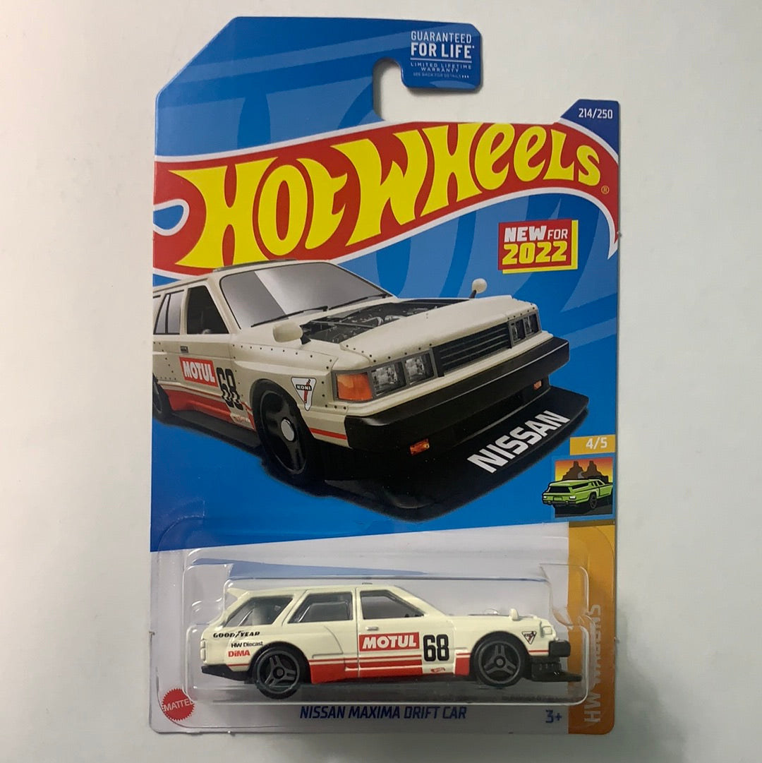 Hot Wheels 1/64 Nissan Maxima Drift Car Beige