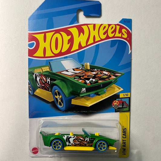 Hot Wheels Track Manga Green