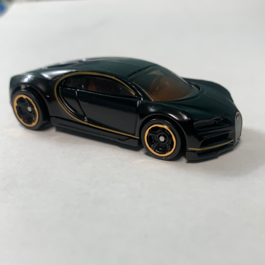 *Loose* Hot Wheels Mystery Models Bugatti Chiron Black