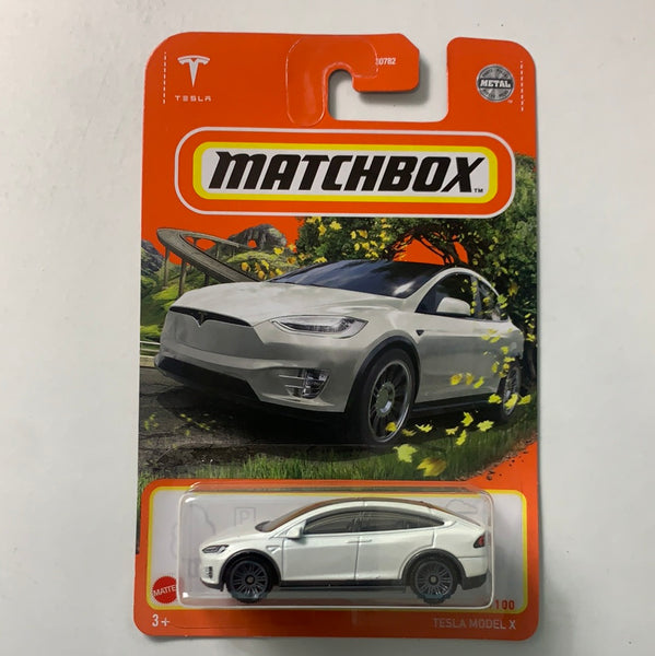 Matchbox Tesla Model X White