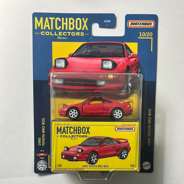 Matchbox Collectors 1990 Toyota MR2 SW20 Red (Headlights Up)