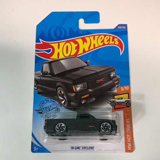 Hot Wheels 1/64 ‘91 GMC Syclone Black
