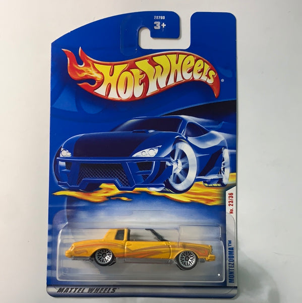 Hot Wheels Montezooma Yellow (Int. Card)