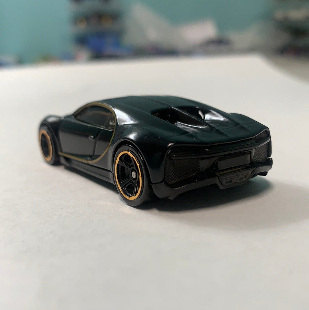 *Loose* Hot Wheels Mystery Models Bugatti Chiron Black