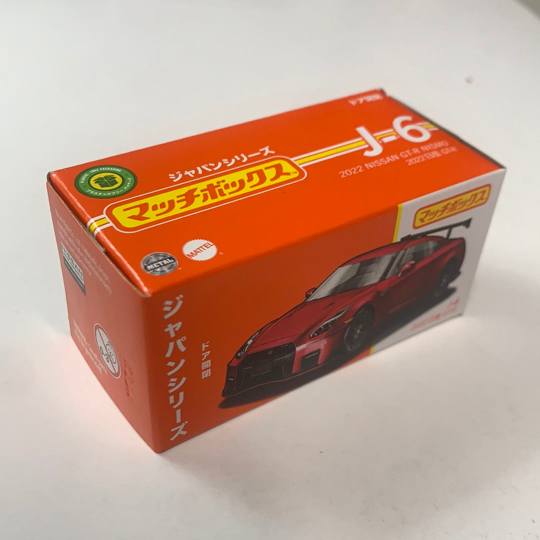 Matchbox 1/64 Moving Parts Japan Series 2022 Nissan GT-R Nismo Red