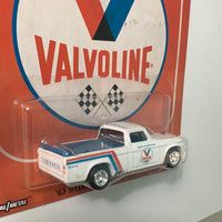 Hot Wheels 1/64 Pop Culture Valvoline ‘63 Studebaker Champ White