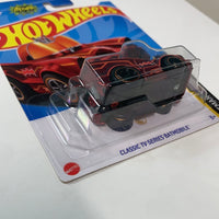 *Creased Corner* Hot Wheels Super Treasure Hunt Classic TV Series Batmobile Red