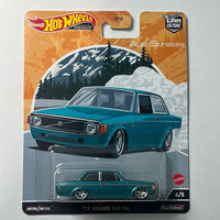 Hot Wheels Car Culture Auto Strasse ‘73 Volvo 142 GL - Damaged Card