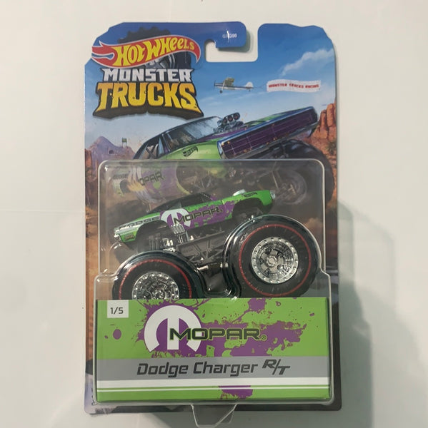 Hot Wheels Monster Trucks Mopar Dodge Charger R/T