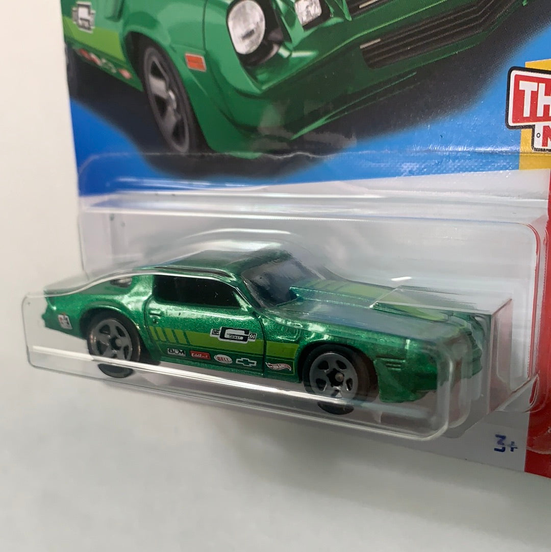 Hot Wheels 1/64 ‘81 Chevrolet Camaro Green