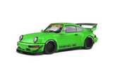 1/18 Solido Porsche 964 RWB Pandora One 2011 Green - Damaged  Box