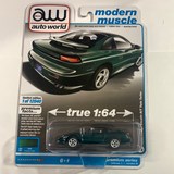 Auto World 1/64 1992 Dodge Stealth R/T Twin Turbo Ver. B Emerald Green