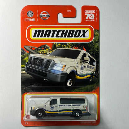 Matchbox 1/64 Nissan NV Van - Harbor Ferry
