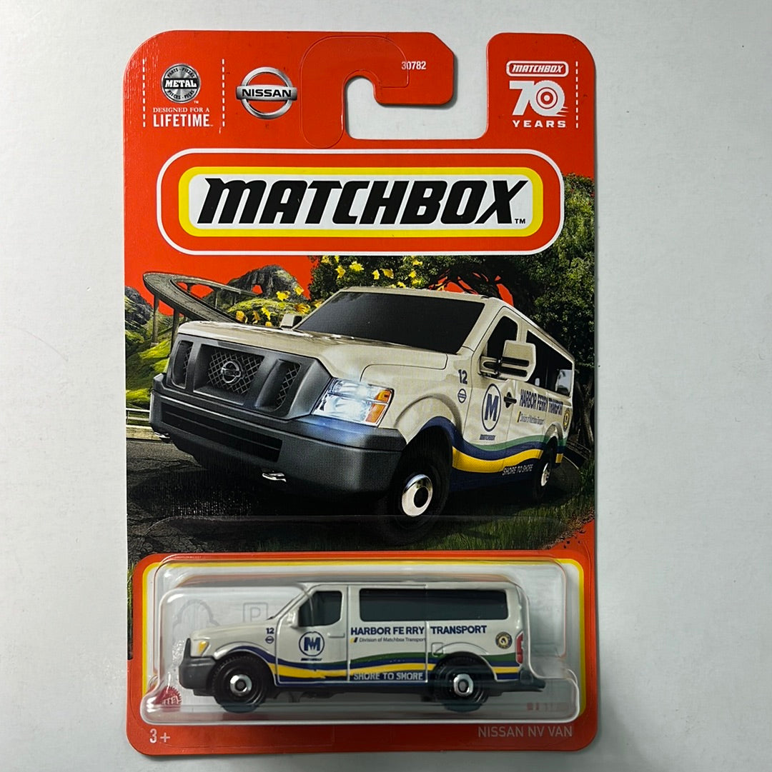 Matchbox 1/64 Nissan NV Van - Harbor Ferry – Flipn Diecast