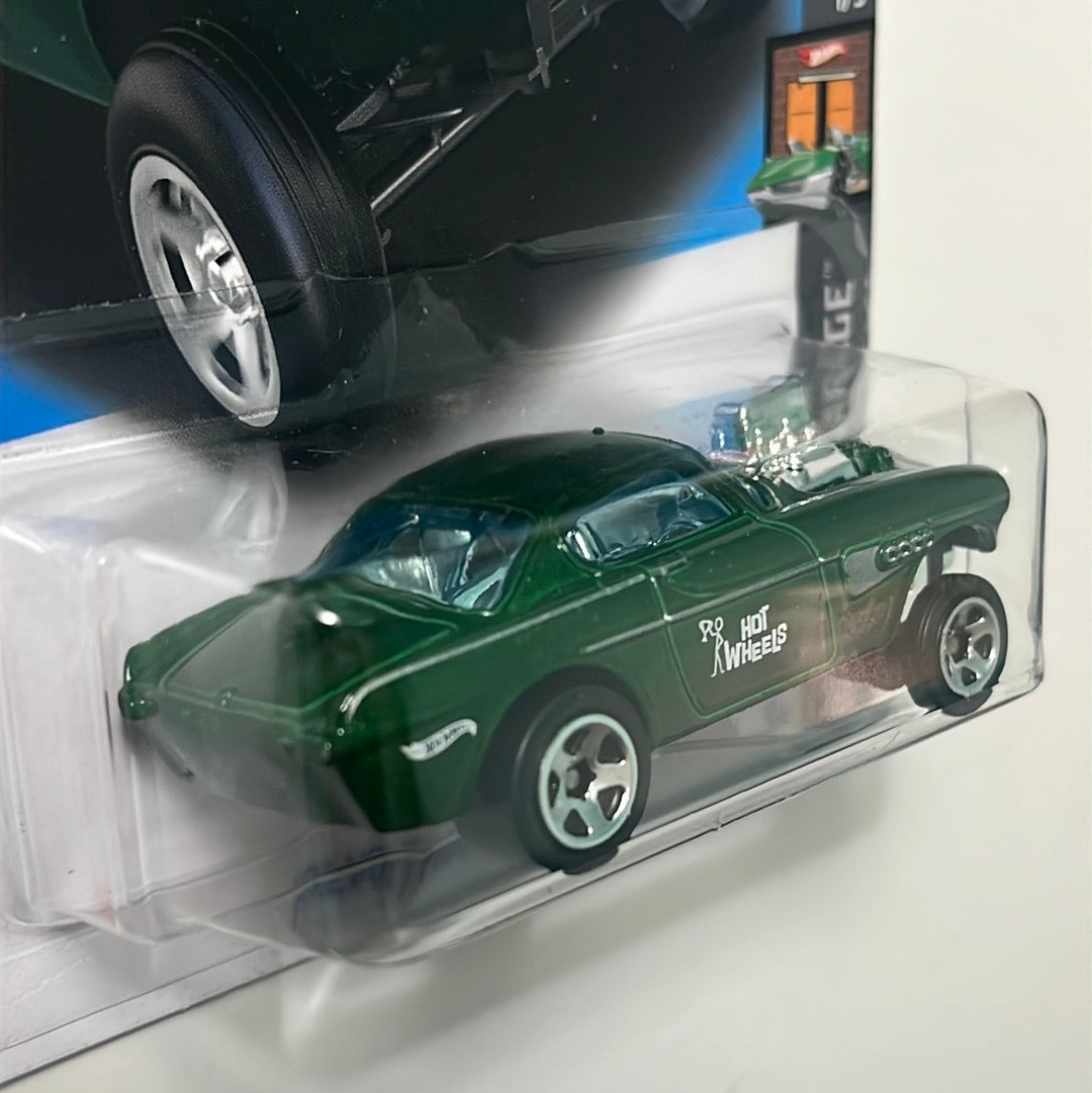Hot Wheels 1/64 Volvo P1800 Gasser Green - Legends Tour