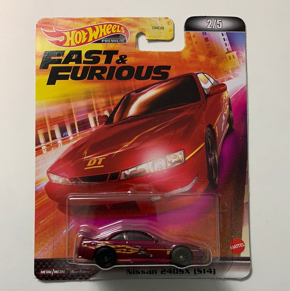 Hot Wheels Entertainment Fast & Furious Nissan 240SX (S14) - Damaged Card