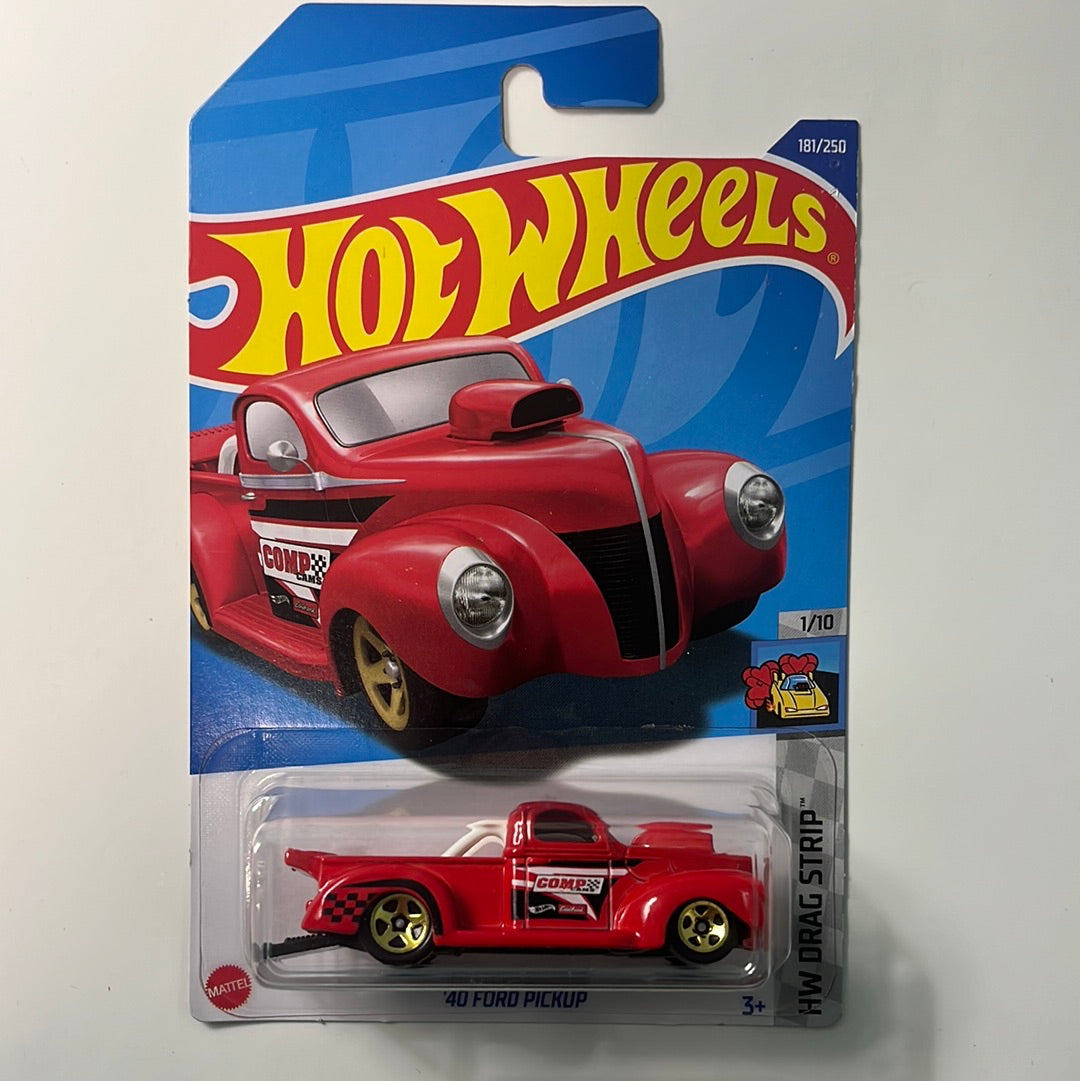 Hot Wheels 1/64 ‘40 Ford Pickup Red