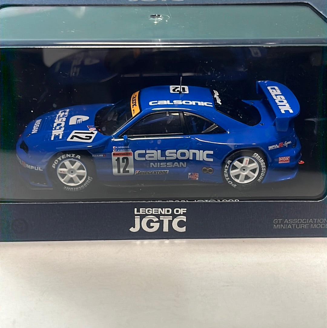 Ebbro 1/43 Calsonic Nissan Skyline JGTC 1998 n12 Blue