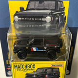 Matchbox Collectors 2021 Ford Bronco Black