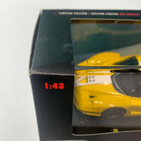 1/43 Hot Wheels Elite Ferrari FXX Yellow